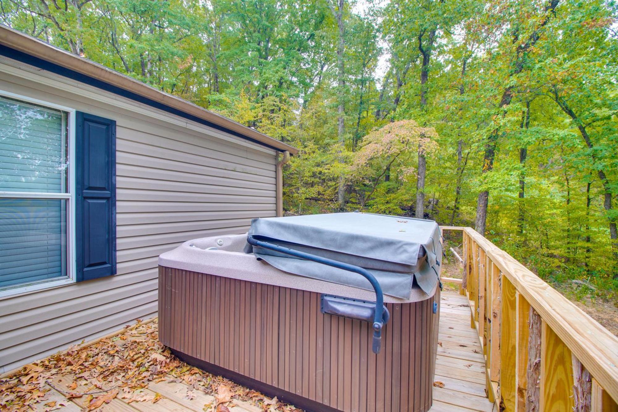 Ozark Mountain Cabin Rental On 300-Acre Ranch Eksteriør billede