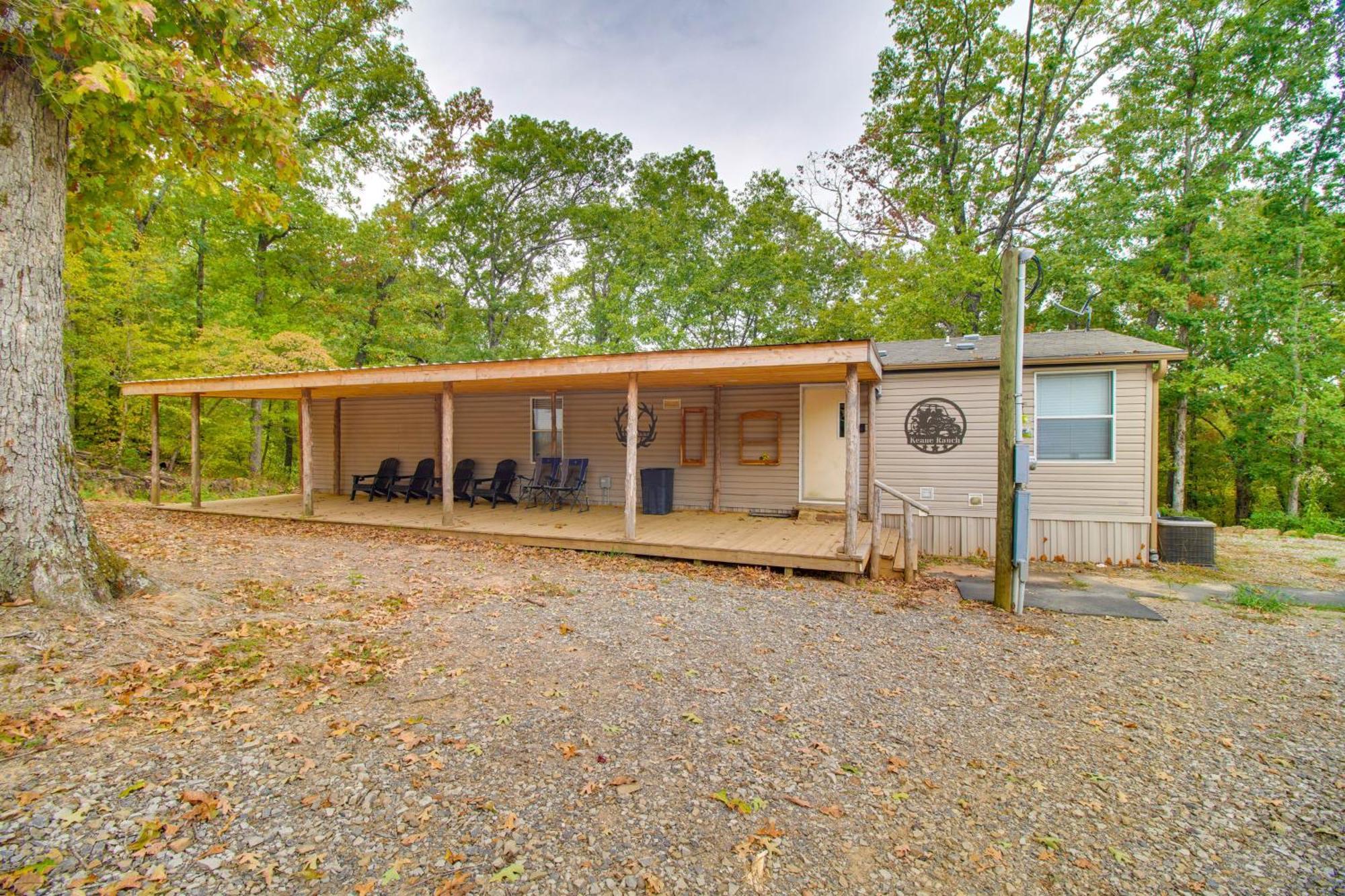 Ozark Mountain Cabin Rental On 300-Acre Ranch Eksteriør billede