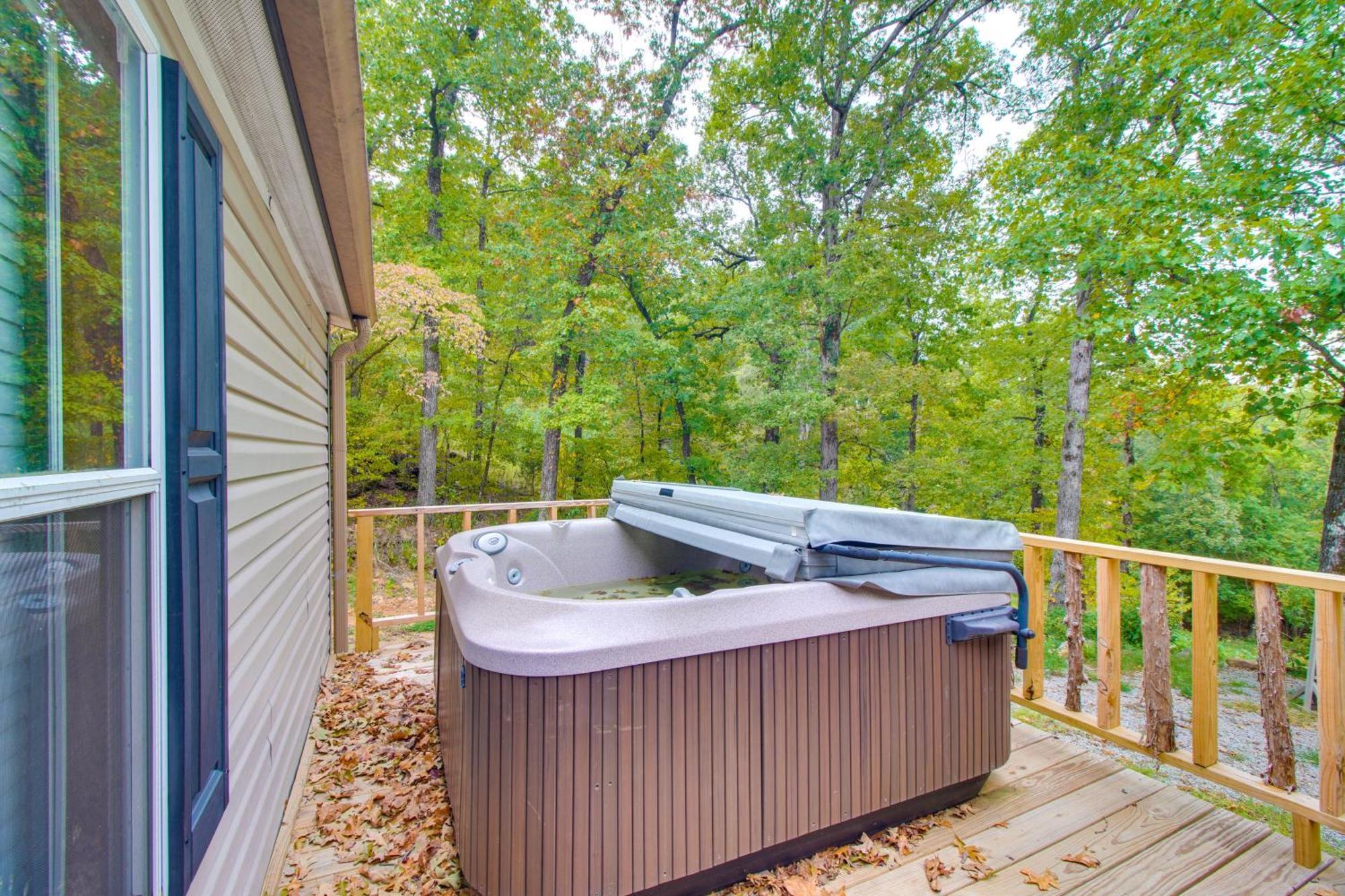 Ozark Mountain Cabin Rental On 300-Acre Ranch Eksteriør billede