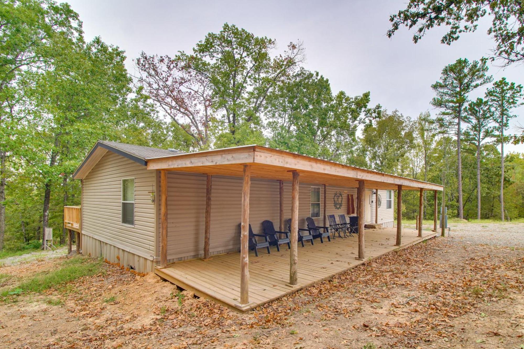 Ozark Mountain Cabin Rental On 300-Acre Ranch Eksteriør billede